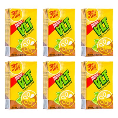 Vita VLT Lemon Tea Drink &lpar;6pk&rpar; 維他 檸檬茶 &lpar;6包裝&rpar;