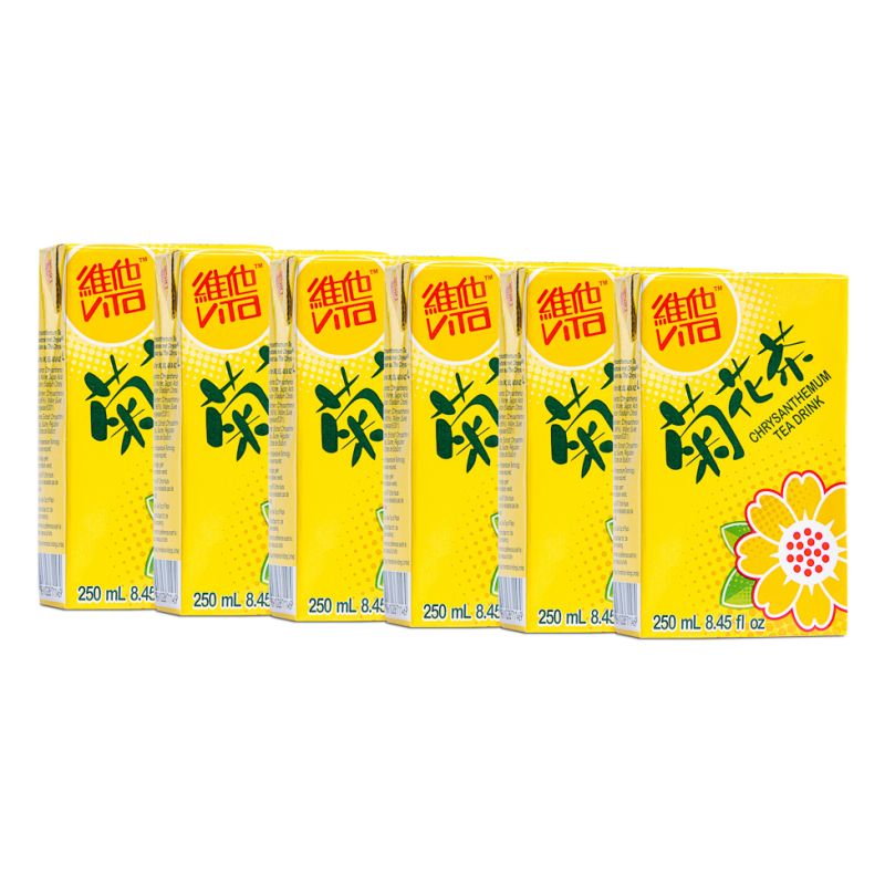 Click Here To Enlarge This Photo Of Vita Chrysanthemum Tea Drink &lpar;6pk&rpar; 維他 菊花茶 &lpar;6包裝&rpar;