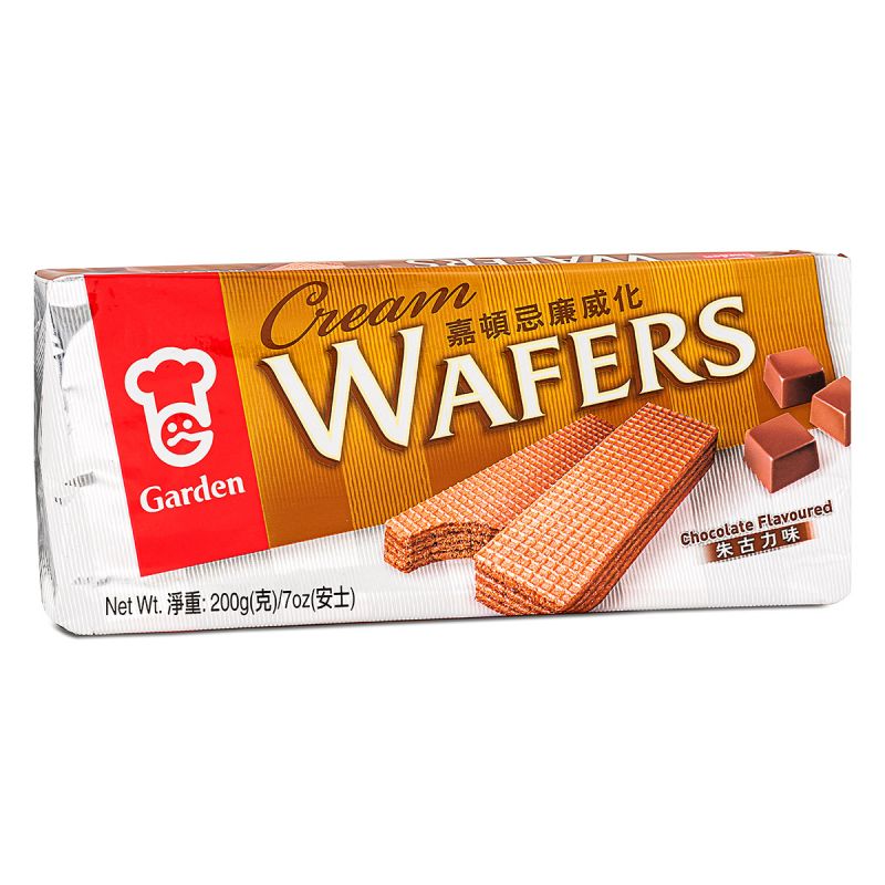 Click Here To Enlarge This Photo Of GARDEN Cream Wafers &lpar;Chocolate Flavour&rpar; 嘉頓 忌廉威化 &lpar;朱古力味&rpar;
