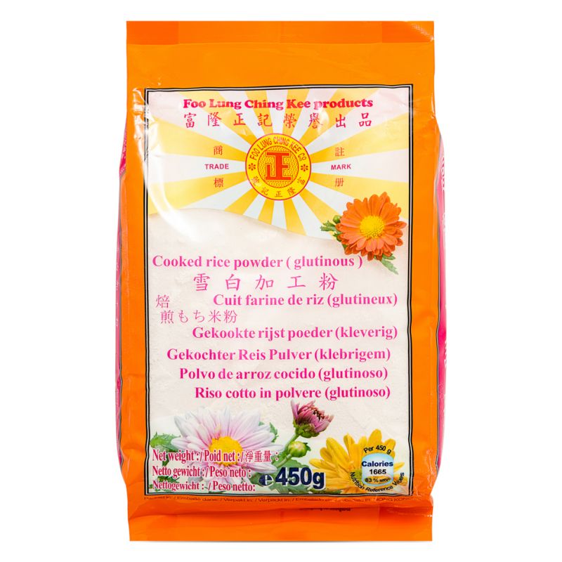 Click Here To Enlarge This Photo Of Foo Lung Ching Kee Cooked Rice Powder &lpar;Glutinous&rpar; 富隆正記 雪白加工粉