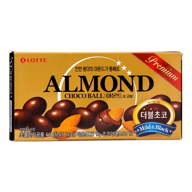 Click Here To Enlarge This Photo Of Lotte Almond Chocoball 아몬드초코볼