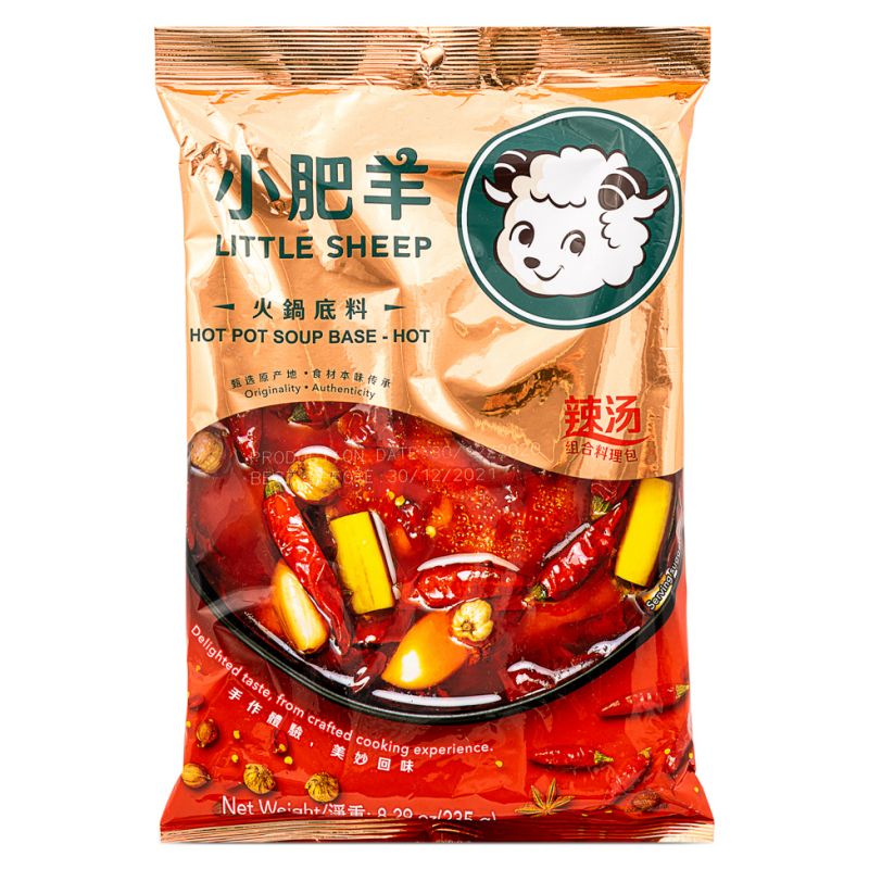 Click Here To Enlarge This Photo Of Little Sheep Chinese Traditional Hot Pot Soup Base &lpar;Spicy&rpar; 小肥羊 火鍋底料 &lpar;辣湯&rpar;