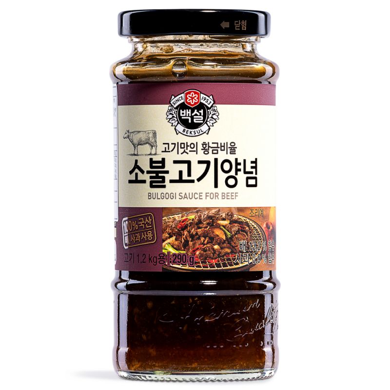 Click Here To Enlarge This Photo Of Beksul Bulgogi Sauce for Beef 백설 소불고기양념 