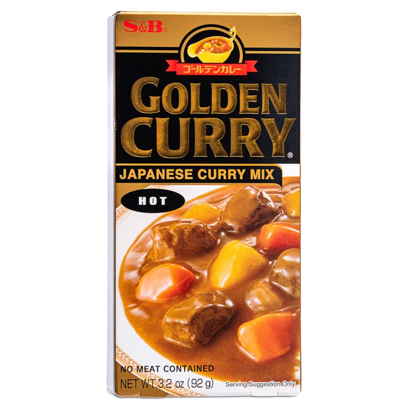Click Here To Enlarge This Photo Of S&B Golden Curry Sauce Mix &lpar;Hot&rpar;