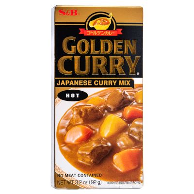 S&B Golden Curry Sauce Mix &lpar;Hot&rpar;