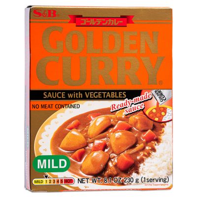 S&B Golden Curry Sauce with Vegetables &lpar;Mild&rpar;