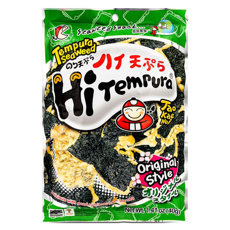 Click Here To Enlarge This Photo Of Tao Kae Noi Tempura Seaweed &lpar;Original Style&rpar; 小老板 天婦羅脆紫菜 &lpar;經典味&rpar;