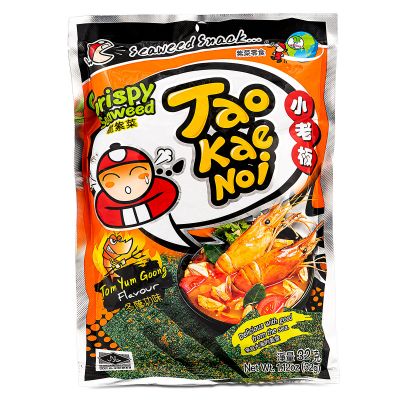 Tao Kae Noi Crispy Seaweed &lpar;Tom Yum Goong Flavour&rpar; 小老板 脆紫菜 &lpar;冬蔭功味&rpar;