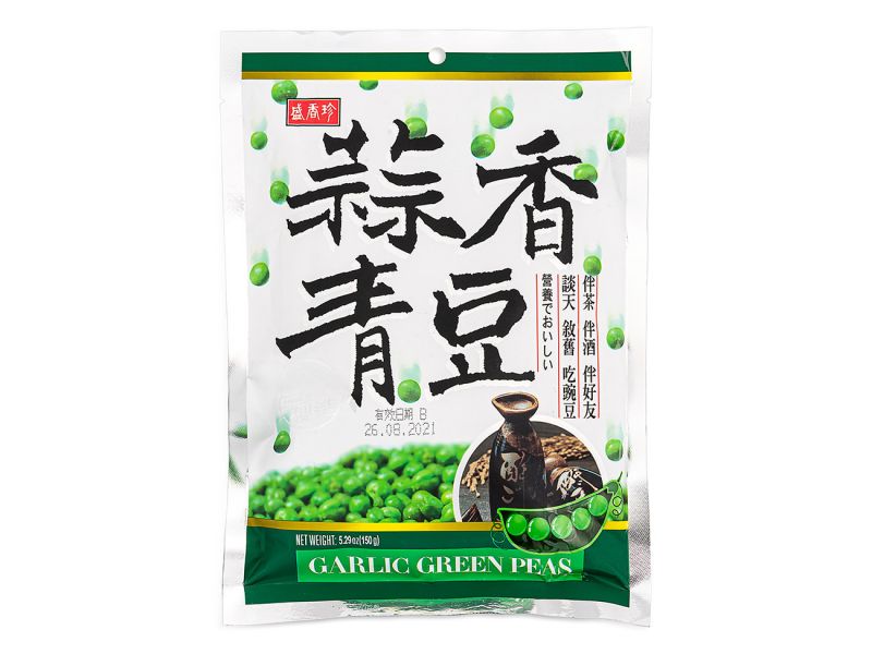 Click Here To Enlarge This Photo Of TF Garlic Green Peas 盛香珍 蒜香青豆