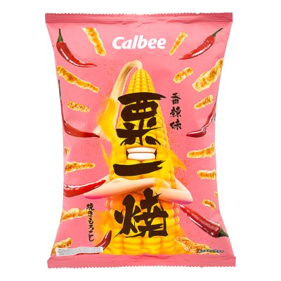 Calbee Grill-A-Corn &lpar;Hot & Spicy Flavoured&rpar; 卡樂B 粟一燒 &lpar;香辣味&rpar;