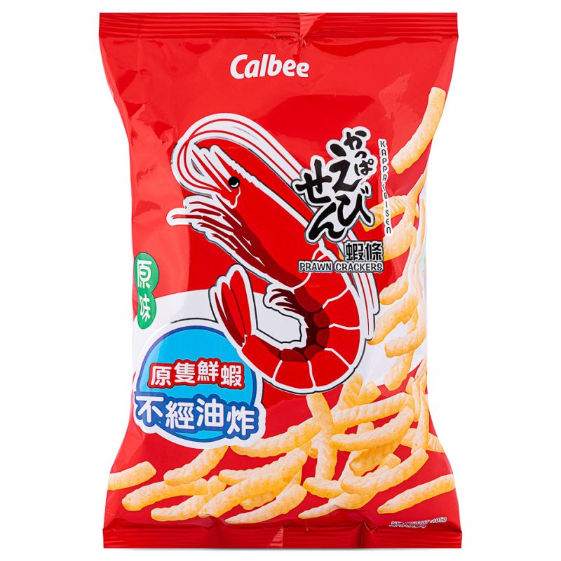 Click Here To Enlarge This Photo Of Calbee Prawn Cracker &lpar;Original Flavour&rpar; 卡樂B 原味蝦條