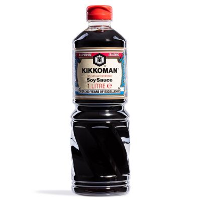 Kikkoman Naturally Brewed Soy Sauce &lpar;Europe&rpar; 1L