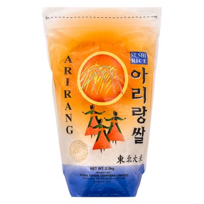 Arirang Korean Sushi Rice 東北大米 2&period;5kg