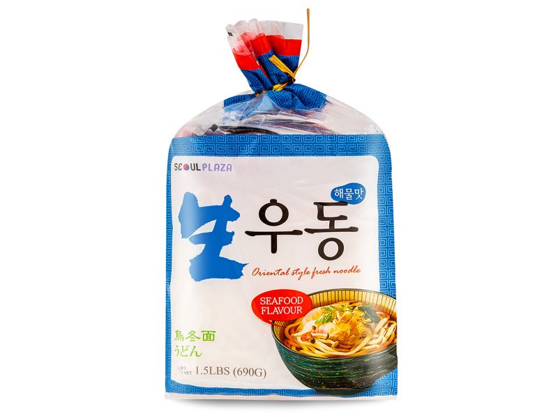 Click Here To Enlarge This Photo Of Seoul Plaza Oriental Style Fresh Udon &lpar;Seafood Flavour&rpar; 生우동 &lpar;해물맛&rpar;