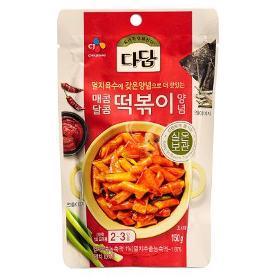 CJ Instant Sweet & Spicy Topokki Hot Sauce 매콤달콤 떡볶이 양념