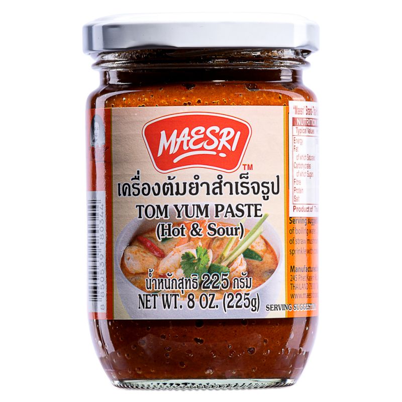 Click Here To Enlarge This Photo Of Maesri Tom Yum Paste &lpar;Hot & Sour&rpar;