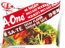 A-One Satay Flavour Noodles 沙爹麵