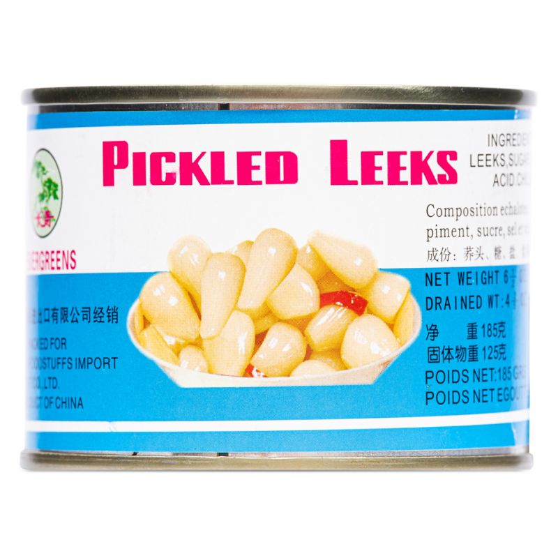 Click Here To Enlarge This Photo Of Evergreen Pickled Leeks 蕎頭
