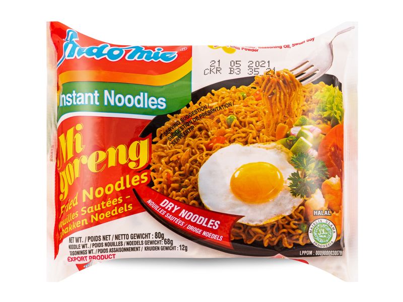 Click Here To Enlarge This Photo Of Indomie Mi Goreng Stir-Fry Noodles