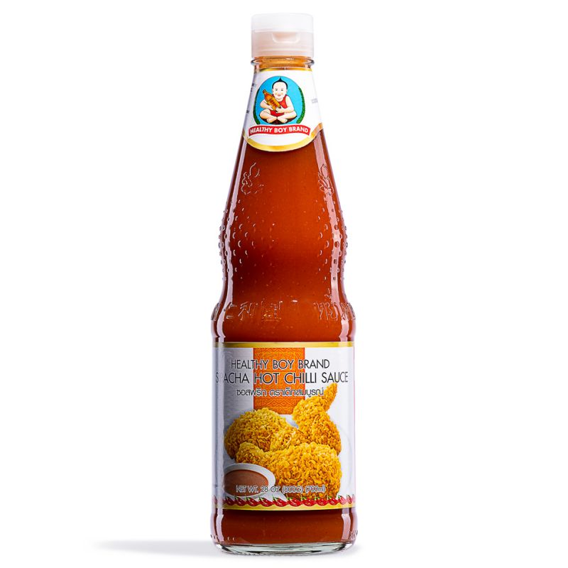 Click Here To Enlarge This Photo Of Healthy Boy Siracha Hot Chilli Sauce