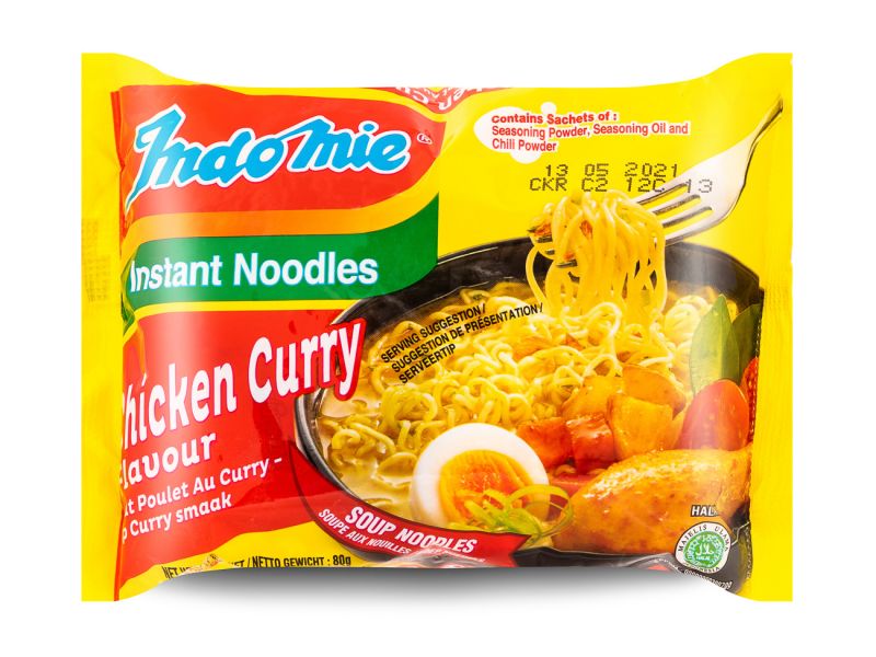 Click Here To Enlarge This Photo Of Indomie Chicken Curry Flavour Instant Noodles